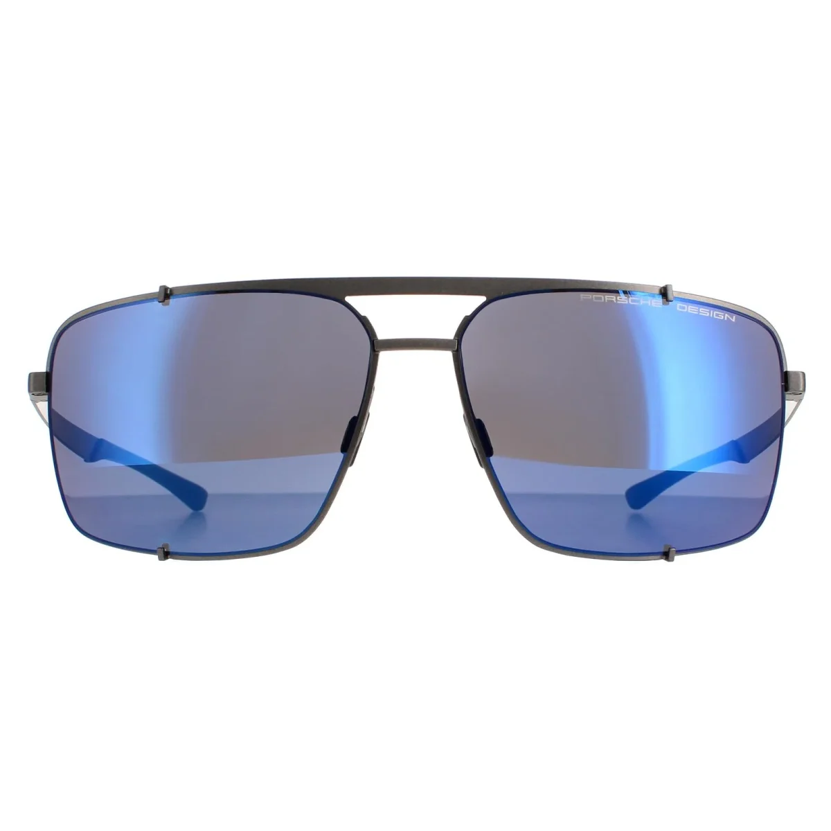Porsche Design Sunglasses P8919 D Gunmetal Black Strong Dark Blue Mirror - Image 2