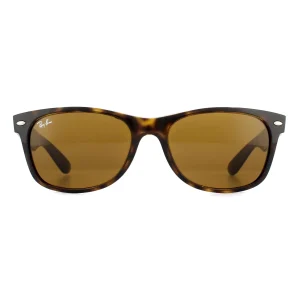 Ray-Ban Sunglasses New Wayfarer 2132 710 Light Havana Brown 55mm