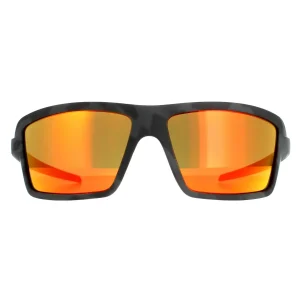 Oakley Sunglasses Cables OO9129-04 Black Camo Prizm Ruby
