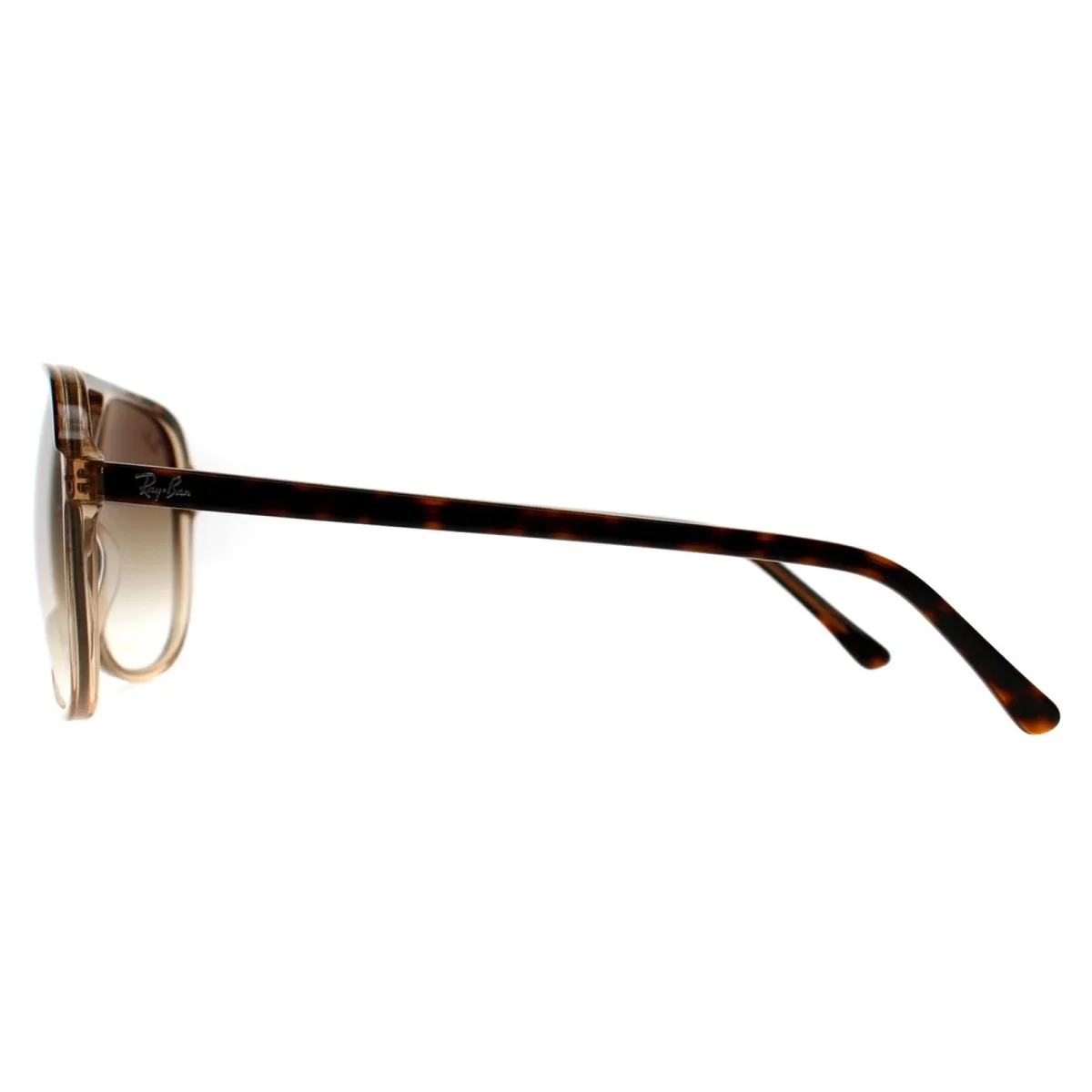 Ray-Ban Sunglasses Bill RB2198 129251 Polished Havana On Transparent Brown Light Brown Gradient - Image 4