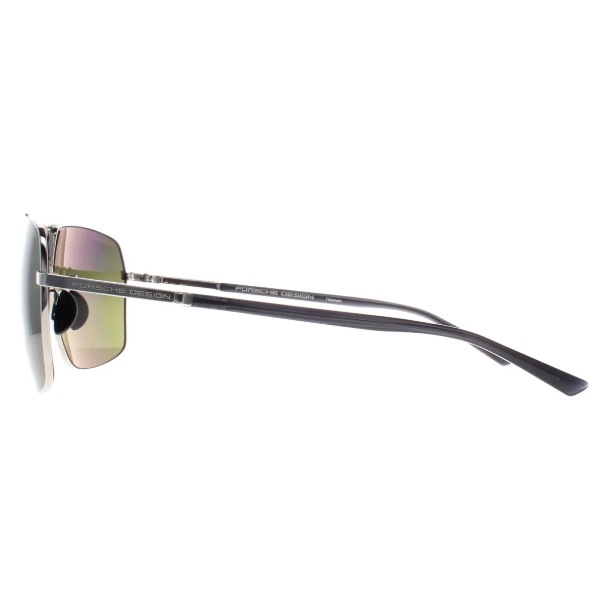 Porsche Design Sunglasses P8930 B Palladium Green Silver Mirror - Image 4