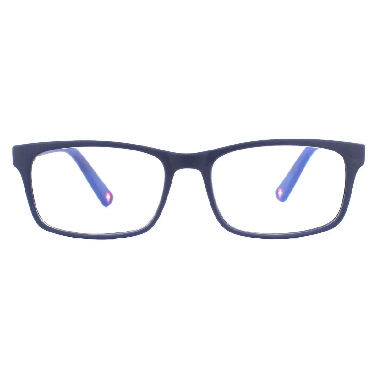 Montana Reading Glasses BLF73-B Matte Blue Blue Light Block +1.50