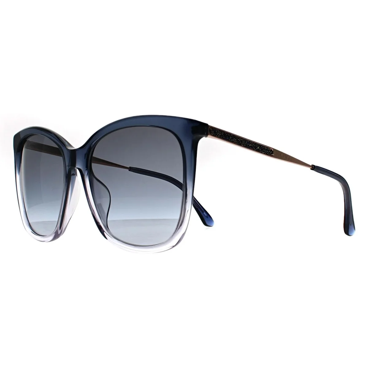 Jimmy Choo Sunglasses NEREA/G/S JQ4 GB Blue Fade Grey Gradient - Image 3