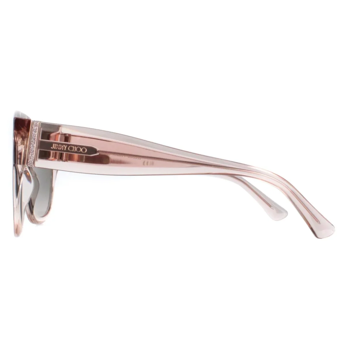Jimmy Choo Sunglasses LEELA/S FWM HA Transparent Rose Brown Gradient - Image 4