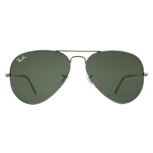 Ray-Ban Sunglasses Aviator 3025 W0879 Gunmetal Green