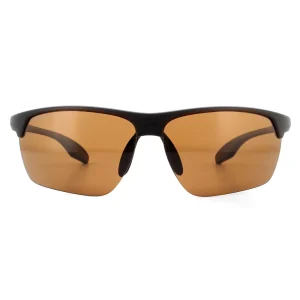 Serengeti Sunglasses Linosa 8509 Dk Brown Sanded PhD 2.0 Polarized Drivers Brown