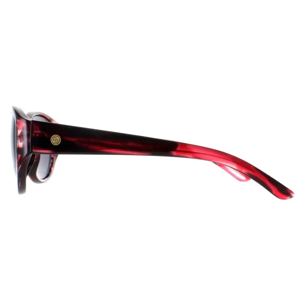 Smarty Sunglasses X2118 C Transparent Fiber Fuchsia Red Grey - Image 4