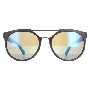 Serengeti Sunglasses Lerici 8354 Dark Grey Sanded Mineral Polarized 555nm Blue