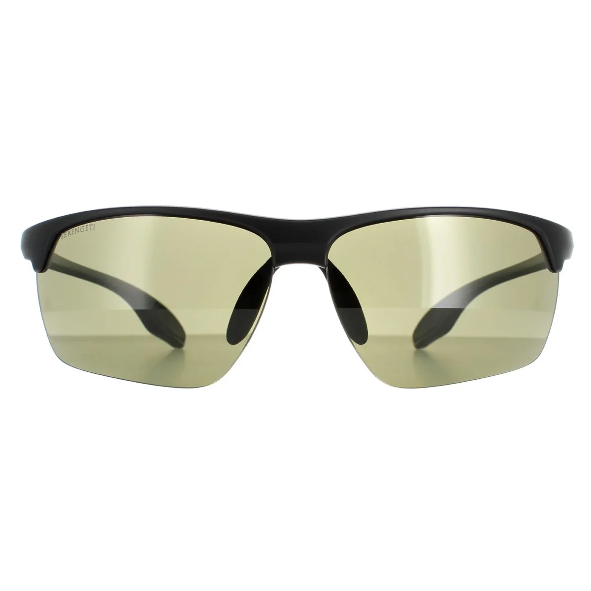 Serengeti Sunglasses Linosa 8506 Matte Black PhD 2.0 Green 555nm Polarized - Image 2