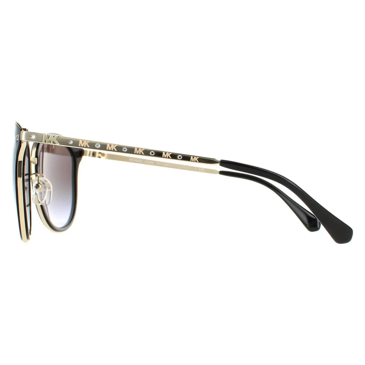 Michael Kors Sunglasses Adrianna Bright MK1099B 30058G Black Dark Grey Gradient - Image 4