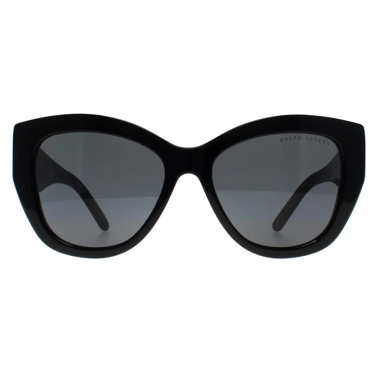 Ralph Lauren Sunglasses RL8175 500187 Shiny Black Dark Grey - Image 2