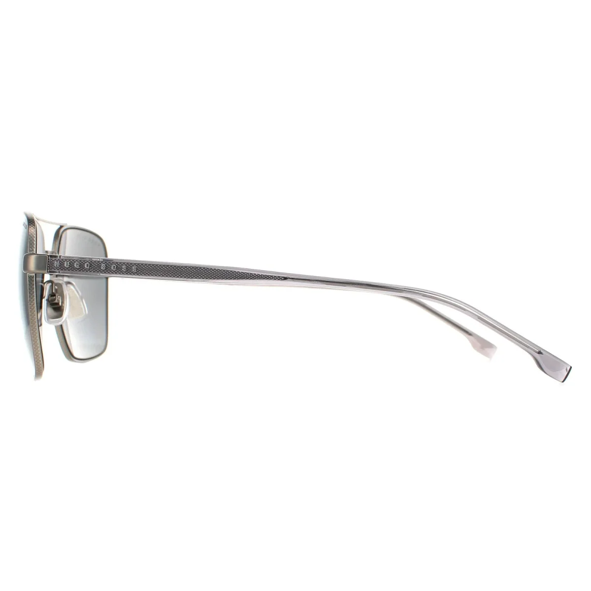 Hugo Boss Sunglasses BOSS 1045/S R81 M9 Matte Ruthenium Grey Polarized - Image 4