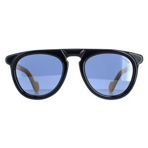 Moncler Sunglasses ML0100 92X Black Yellow Blue