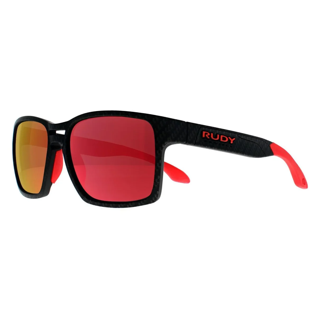 Rudy Project Sunglasses Spinair 57 SP573819 0000 Carbonium MLS Red - Image 3