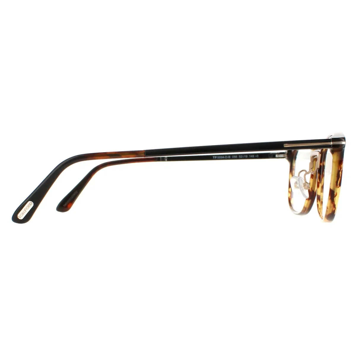 Tom Ford Glasses Frames FT5594-D-B 056 Shiny Vintage Havana Men - Image 5