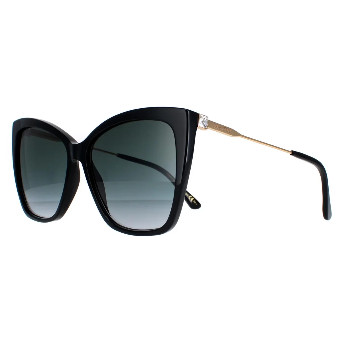 Jimmy Choo Sunglasses Seba/S 807/9O Black Grey Gradient - Image 3