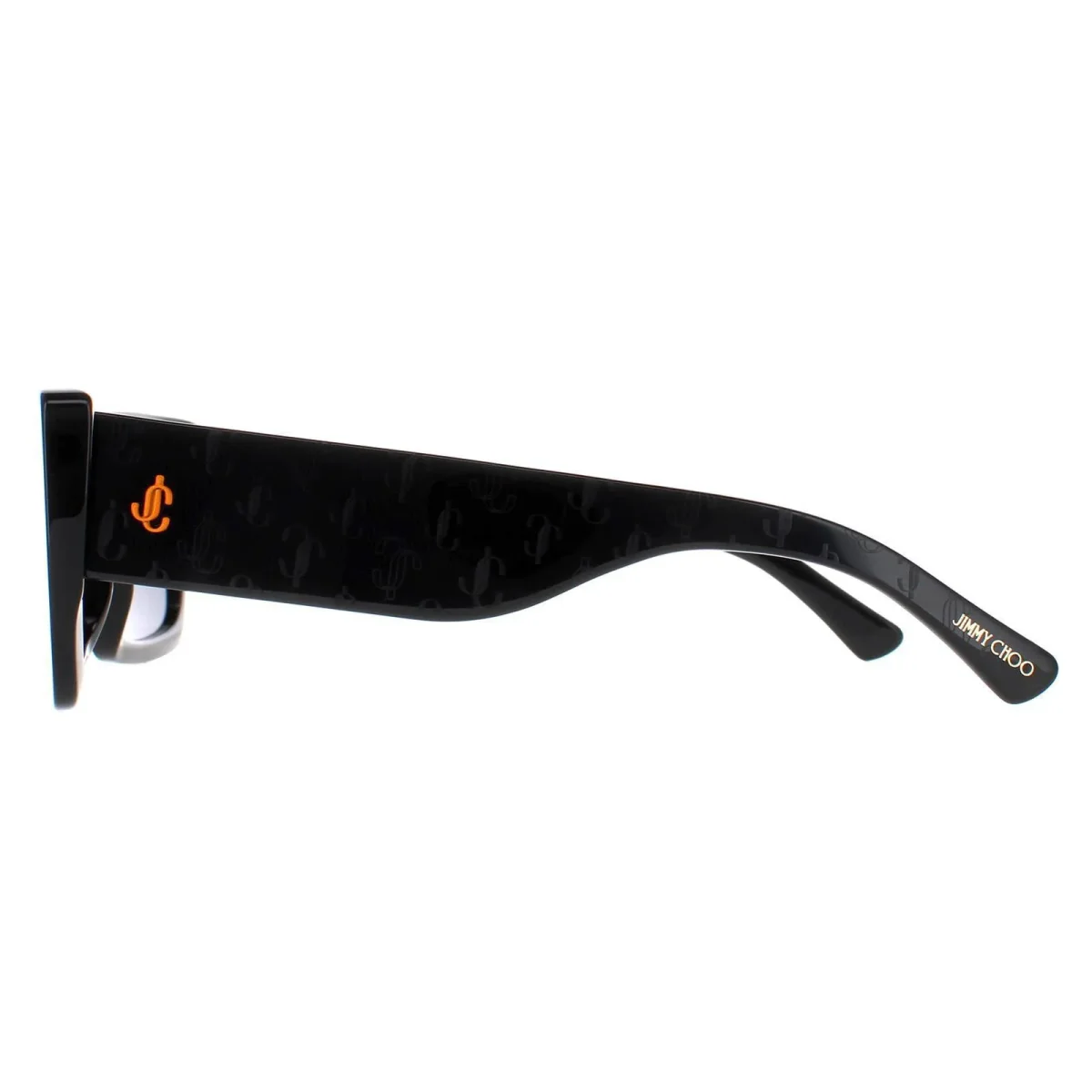 Jimmy Choo Sunglasses VITA/S 807 IR Black Grey Blue - Image 4