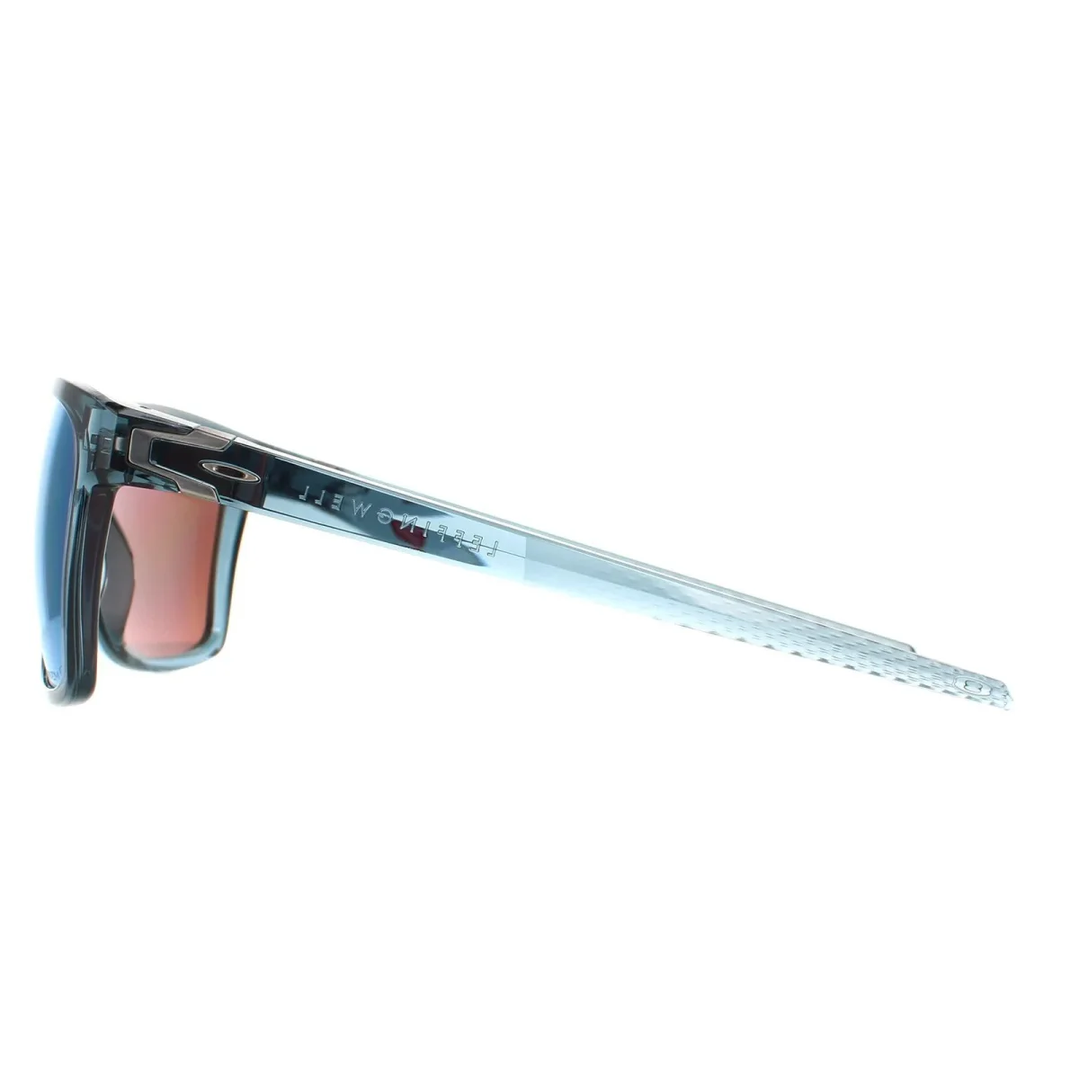 Oakley Sunglasses Leffingwell OO9100-05 Crystal Black Prizm Deep Water Polarized - Image 4