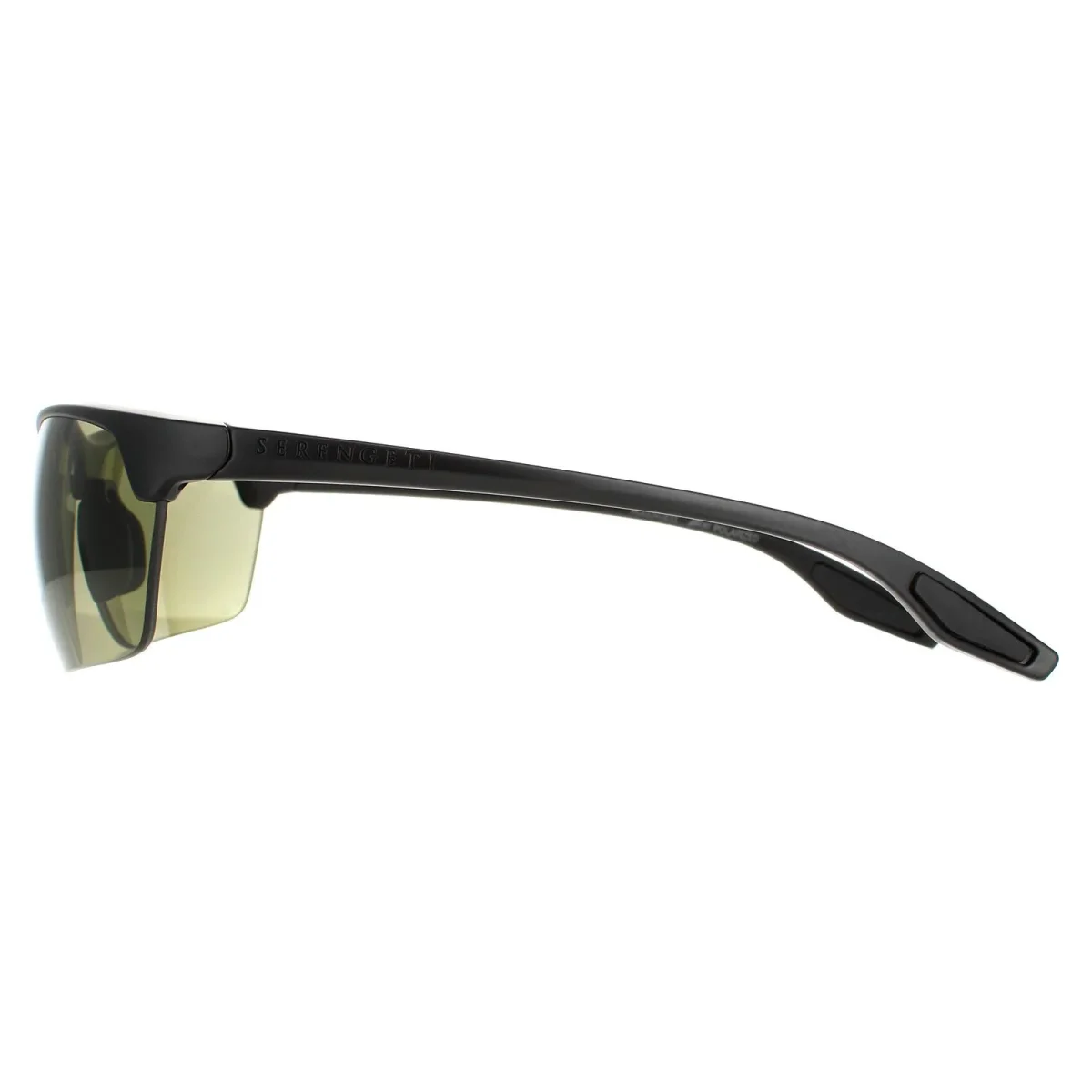 Serengeti Sunglasses Linosa 8506 Matte Black PhD 2.0 Green 555nm Polarized - Image 4
