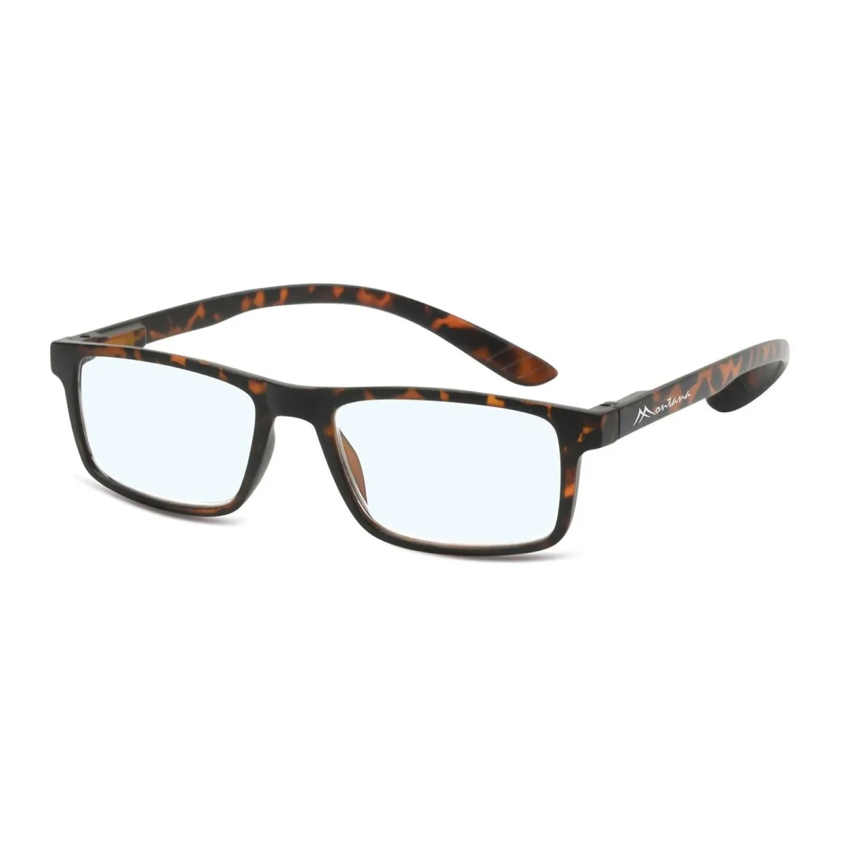 Montana Reading Glasses BLFMNR3 A 2.00 Tortoise Men Women Blue Light Block