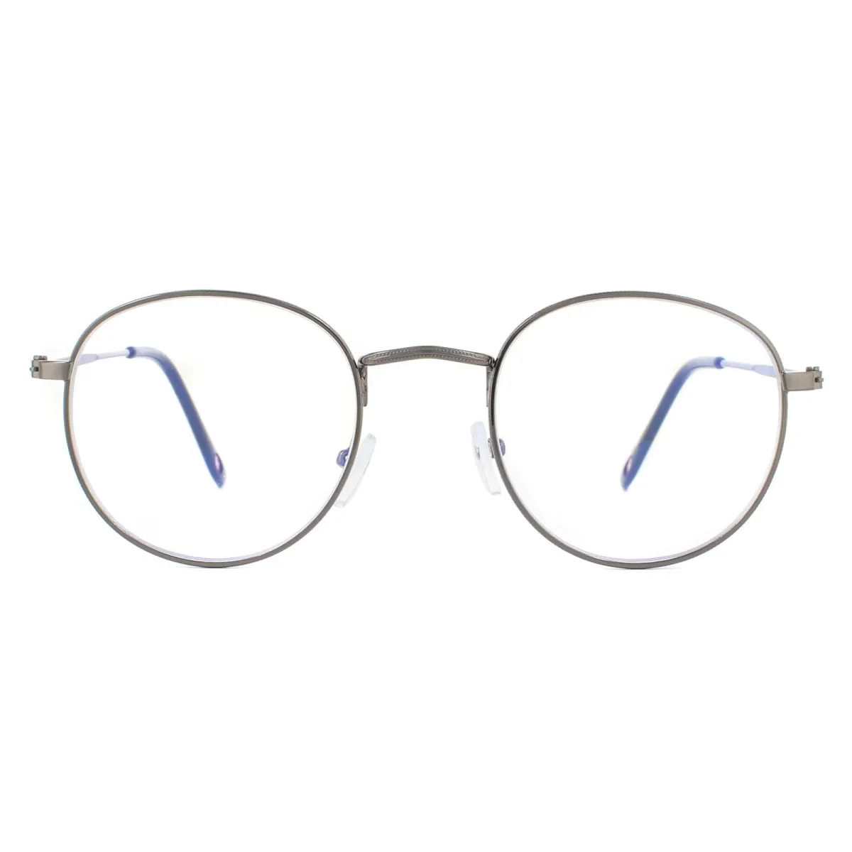 Montana Reading Glasses HBLF54 Gunmetal Grey Blue Light Block +1.00