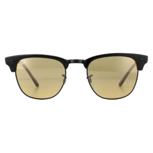 Ray-Ban Sunglasses Clubmaster RB3016 12773K Grey on Havana Brown Grey Gradient Mirror