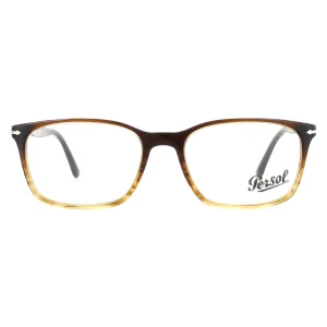 Persol Glasses Frames PO3189V 1026 Brown And Striped Brown Men