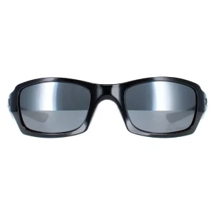 Oakley Sunglasses Fives Squared OO9238-06 Polished Black Black Iridium Polarized