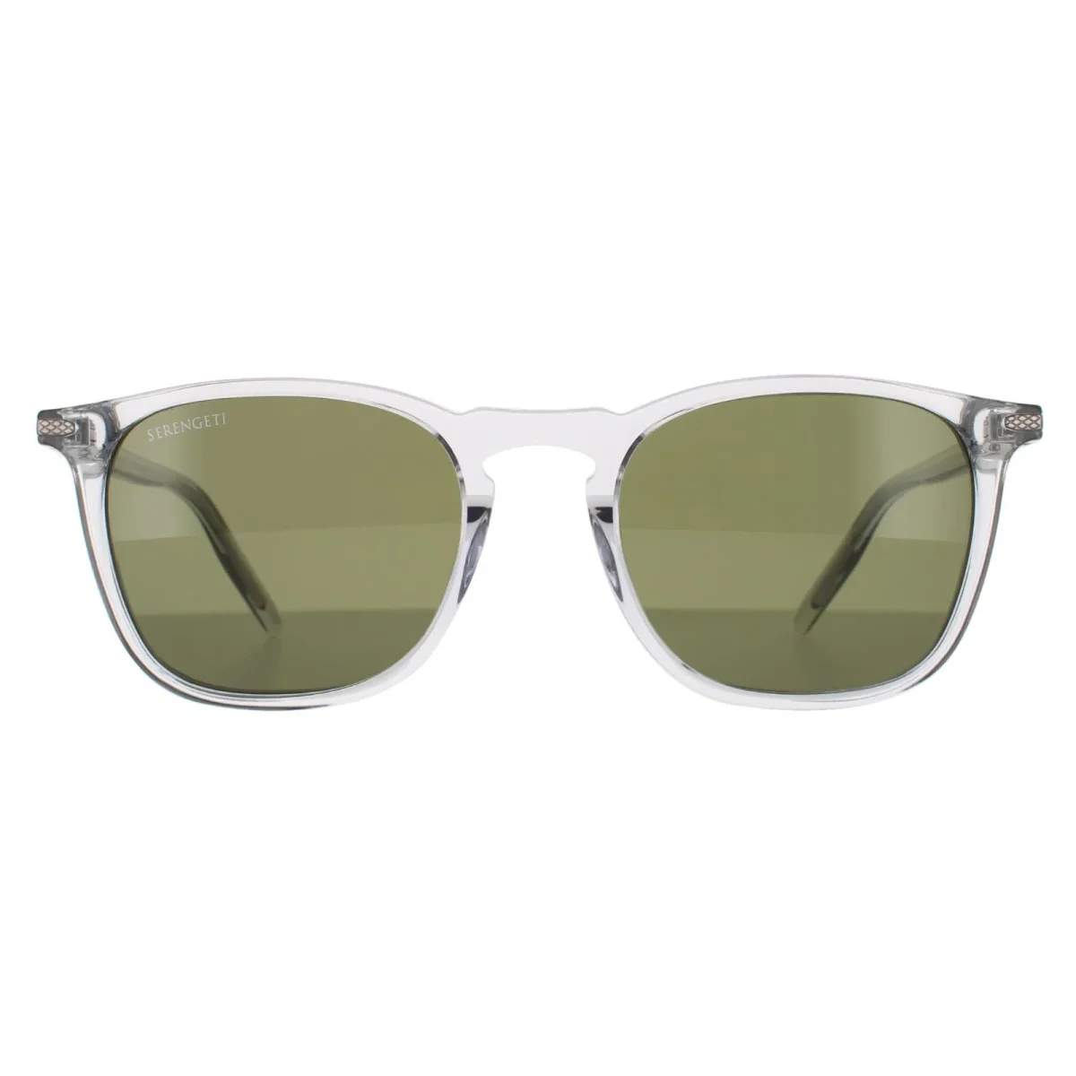 Serengeti Sunglasses Delio 8948 Shiny Crystal Green 555nm Polarized - Image 2