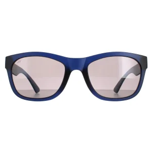 Serengeti Sunglasses Chandler SS557004 Matte Crystal Blue Saturn Polarized Smoke