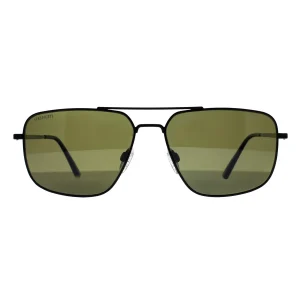 Serengeti Sunglasses Agostino 8827 Shiny Gunmetal  Green Polarized 555nm Photochromic