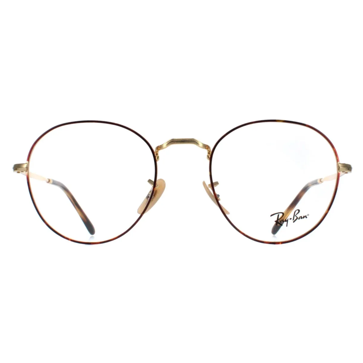 Ray-Ban Glasses Frames RX3582V David 2945 Havana on Gold Men Women - Image 2