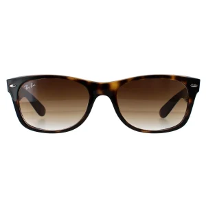 Ray-Ban Sunglasses New Wayfarer 2132 710/51 Light Havana Brown Gradient 55mm