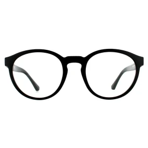 Emporio Armani Sunglasses EA4152 58011W Matte Black Clear with Sun Clip-ons