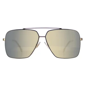 Hugo Boss Sunglasses BOSS 1325/S J5G UE Gold Grey Ivory Mirror