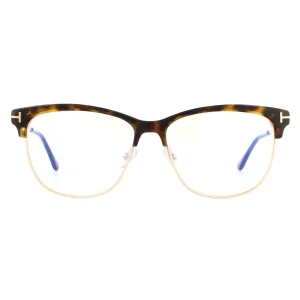 Tom Ford Glasses Frames FT5546-B 052 Dark Havana Men Women