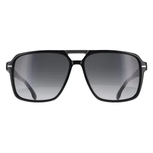 Hugo Boss Sunglasses BOSS 1766/S 807 9O Matte Black Dark Grey Gradient
