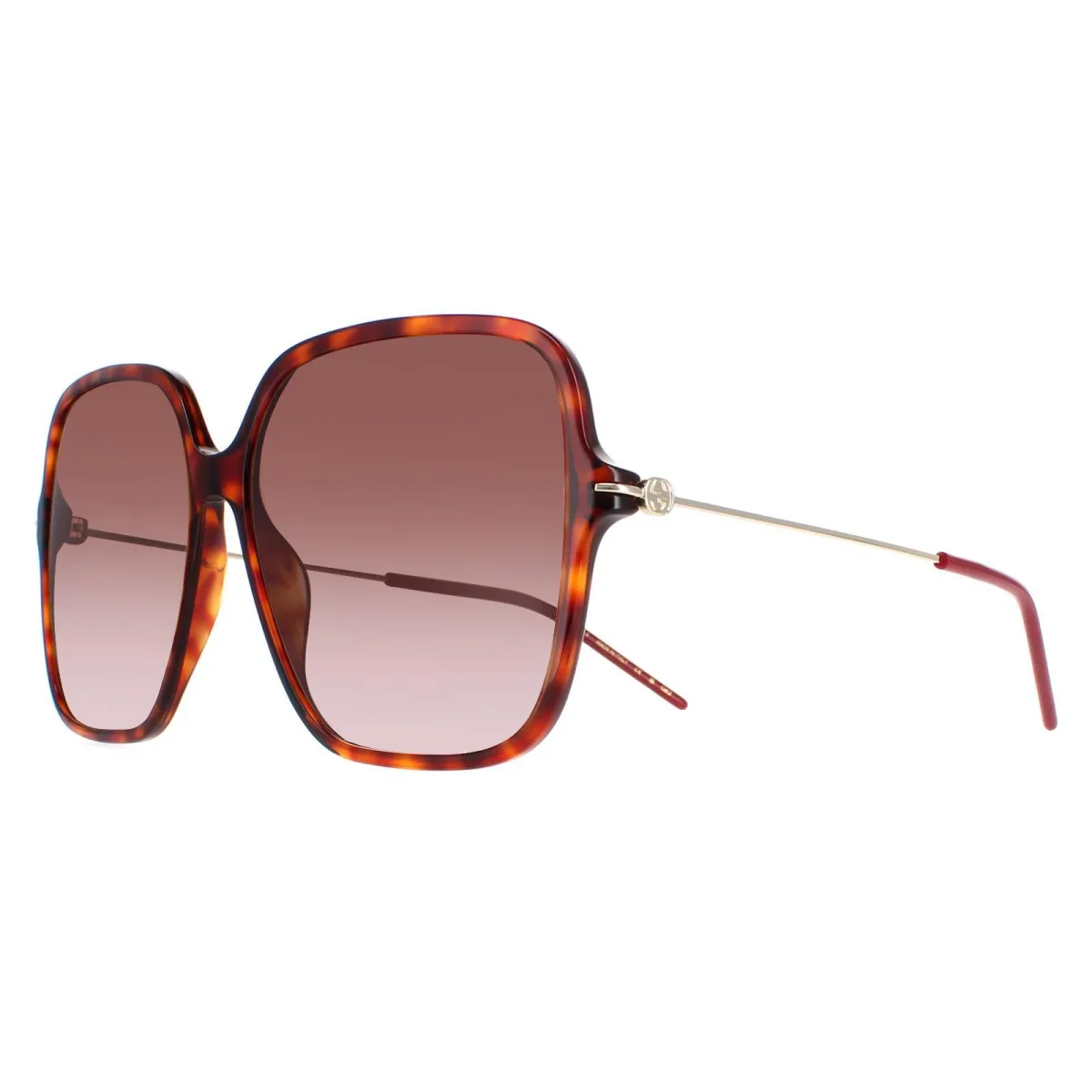 Gucci Sunglasses GG1267S 002 Dark Havana Brown Gradient - Image 3