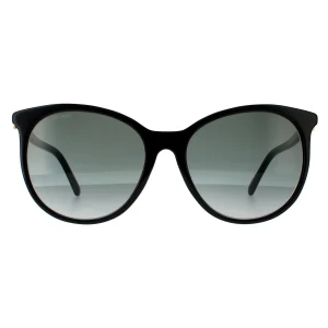 Jimmy Choo Sunglasses ILANA/F/SK 26S 9O Black Copper Dark Grey Gradient
