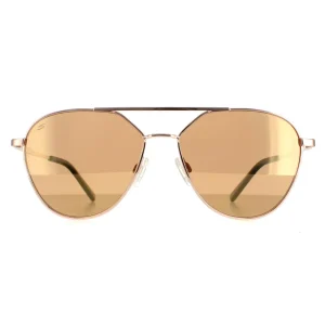 Serengeti Sunglasses Odell SS555004 Rose Gold Saturn Polarized Drivers Gold