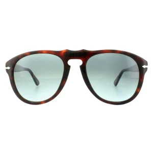 Persol Sunglasses 0649 24/86 Dark Havana Light Blue Gradient 54mm