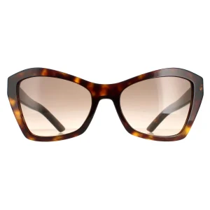 Prada Sunglasses PR 07XS 2AU3D0 Havana Brown Gray Gradient