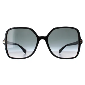 Marc Jacobs Sunglasses MJ 1105/S 807 9O Shiny Black Dark Grey Gradient