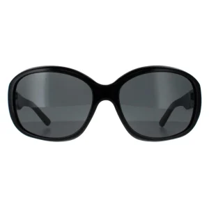 Prada Sunglasses PR10MS 1AB1A1 Gloss Black Grey