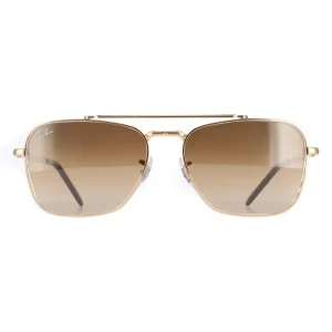 Ray-Ban Sunglasses RB3636 New Caravan 001/51 Gold Brown Gradient
