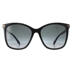 Marc Jacobs Sunglasses MJ 1106/S 807 9O Shiny Black Dark Grey Gradient
