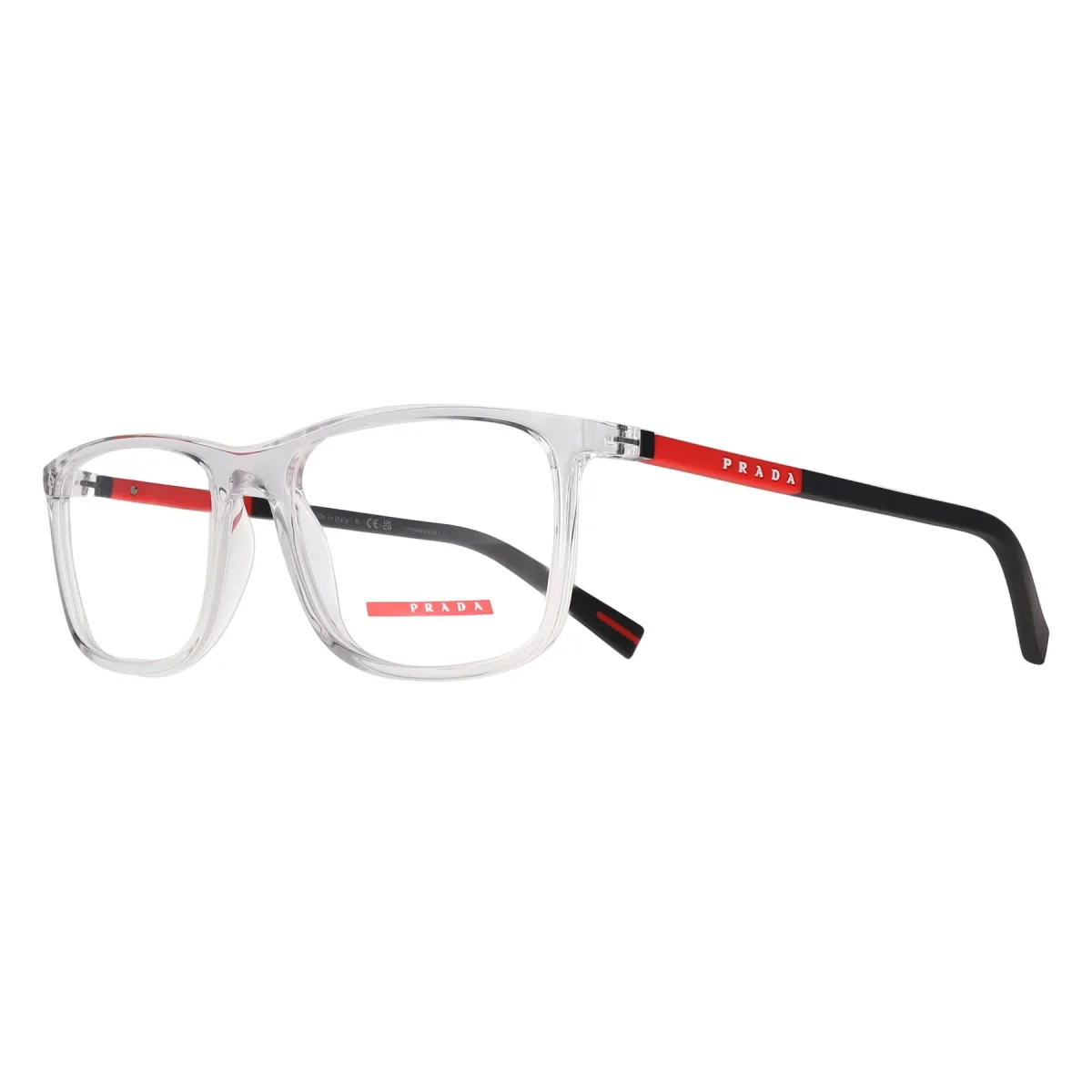 Prada Sport Glasses Frames PS03QV 2AZ1O1 Crystal Men - Image 3