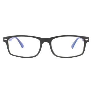 Montana Reading Glasses BLF83 Matte Black Blue Light Block +3.00