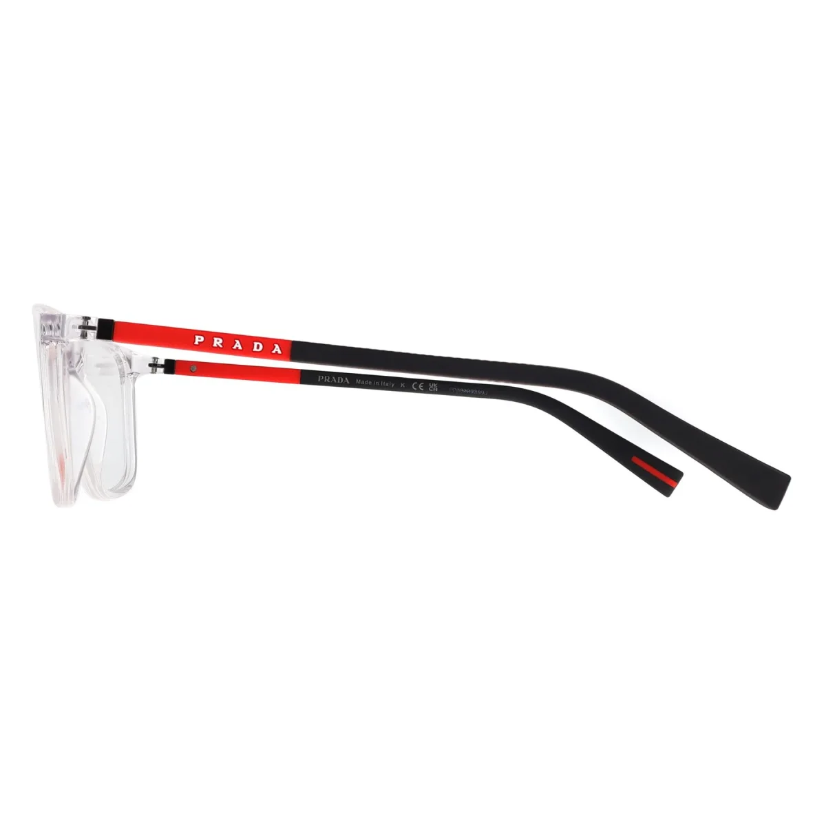 Prada Sport Glasses Frames PS03QV 2AZ1O1 Crystal Men - Image 4