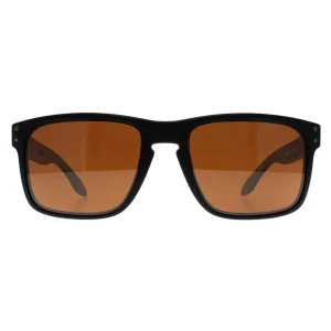 Oakley Sunglasses Holbrook OO9102-D7 Matte Black Prizm Tungsten Polarized